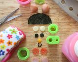 キャラ弁＊簡単♪たぬきおにぎりの秋弁当作り方2写真
