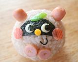 キャラ弁＊簡単♪たぬきおにぎりの秋弁当作り方4写真