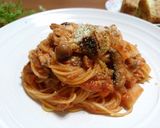 きのことツナのまったりナポリタン作り方6写真