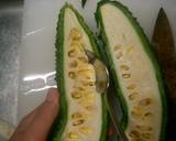ゴーヤと油揚げの炒め物作り方1写真