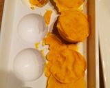 ハロウィントリコロールのクランチチョコ作り方9写真
