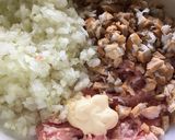 食べ過ぎ注意♡チーズ溢れ出す豚コマボール作り方5写真
