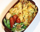 【お弁当】豆苗とえのきの中華炒め作り方3写真