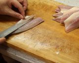 鯵のたたき丼♪伊豆名店錦風で漁師飯!作り方1写真