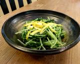 サッパリ！水菜と塩ぽん酢の上品おひたし作り方4写真