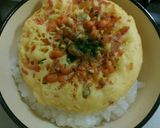 どん兵衛の天ぷらで丼「天ぷらそばセット」作り方3写真