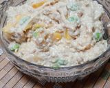 枝豆と柿果肉入り白和え作り方4写真
