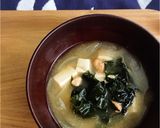 ビローンわかめ反対♡基本の豆腐の味噌汁作り方6写真