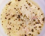 バジルチキンポテトスープのポットパイ♡作り方1写真