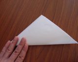 30秒で丸型底用の敷紙の出来上がり!作り方3写真