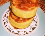 カボチャの煮物でパンプキンホットケーキ☆作り方4写真