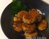 簡単♡ひじき&豆腐の照り焼きハンバーグ♡作り方7写真