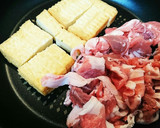 簡単☆豚肉と厚揚げの甘辛焼き作り方1写真