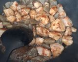 さつまいもとレンコンの酢豚風作り方6写真