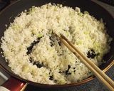 ダシダで！鮭ときのこのフライパンパエリア作り方6写真