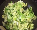 豚肉とナスと白菜の胡麻味噌炒め作り方3写真