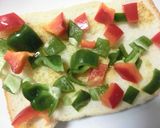 ピーマン×塩昆布　和カレートースト作り方4写真