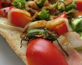ピーマン×塩昆布　和カレートースト作り方8写真