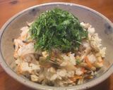 いろいろキノコと人参のバター混ぜご飯♪作り方6写真