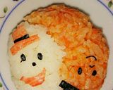 キャラ弁やパティー に渦巻きおばけちゃん作り方8写真