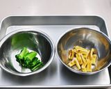 しろ菜と油揚げの酢みそ和え作り方3写真