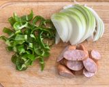 背徳のダブルチーズナポリタン作り方1写真