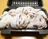 【トヨ型小】くるみ入り粒あんマーブルパン作り方21写真