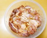 おからパウダーで糖質オフ！鶏もも肉唐揚げ作り方3写真