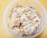 おからパウダーで糖質オフ！鶏もも肉唐揚げ作り方4写真