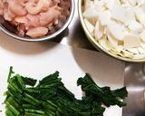 かぶらと鶏肉のバター炒め作り方1写真