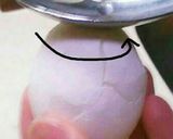 子供でも綺麗に出来ちゃうゆで卵の剥き方作り方4写真
