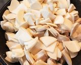 かぶらと鶏肉のバター炒め作り方3写真