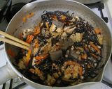 ひき肉でコクUP！モリモリひじきの煮物作り方6写真