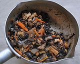 ひき肉でコクUP！モリモリひじきの煮物作り方8写真