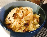 松茸のお吸い物deなんちゃって松茸ごはん作り方4写真