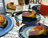 チョットダークなハロウィンチーズケーキ♪作り方12写真