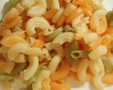 ムサカ風豆乳マカロニグラタン作り方1写真