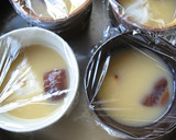 栗に焼餅♥栗と焼餅のホッ栗茶碗蒸し♥作り方5写真