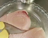 生めかじきの照り焼き作り方1写真