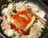 簡単ランチに、アラビアータ焼きそば作り方4写真