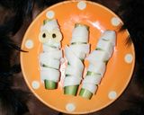 ハロウィン★お父さんにはミイラ（笑ッ♡）作り方2写真