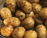 『簡単おつまみ』里芋の胡麻油揚げ焼き作り方3写真