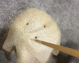 ハロウィン♫お化けのバニラミルクぱん☆作り方15写真
