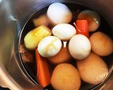 圧力鍋で時短!牛すじ肉がホロホロおでん作り方7写真