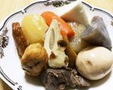 圧力鍋で時短!牛すじ肉がホロホロおでん作り方13写真