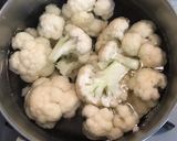 離乳食中期〜カリフラワーの下ごしらえ〜作り方2写真