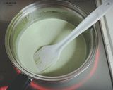 濃厚でトロットロ♡抹茶ミルクプリン♡作り方2写真