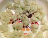 離乳食中期〜カリフラワーの下ごしらえ〜作り方3写真