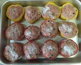 エスニックなパプリカの肉詰め作り方8写真