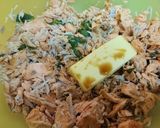 旬★秋★子供喜ぶ【秋サケそぼろ丼】♪作り方5写真